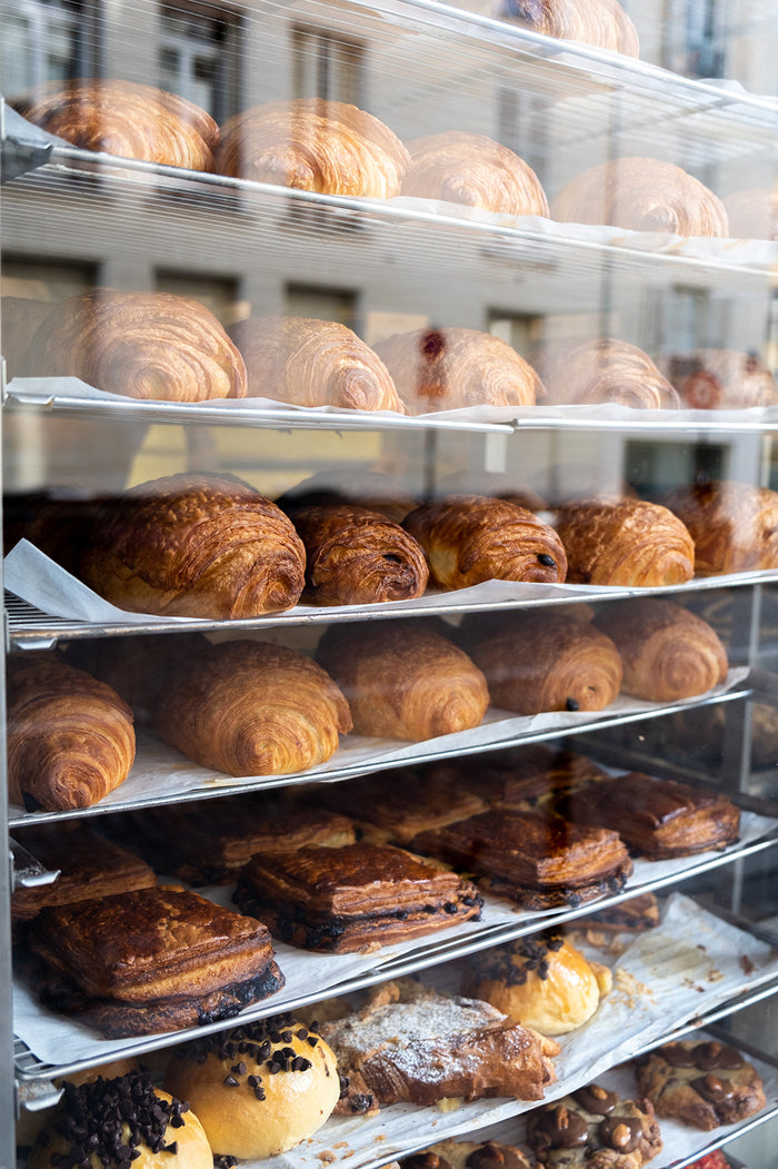 Fresh Croissants at a Paris Boulangerie