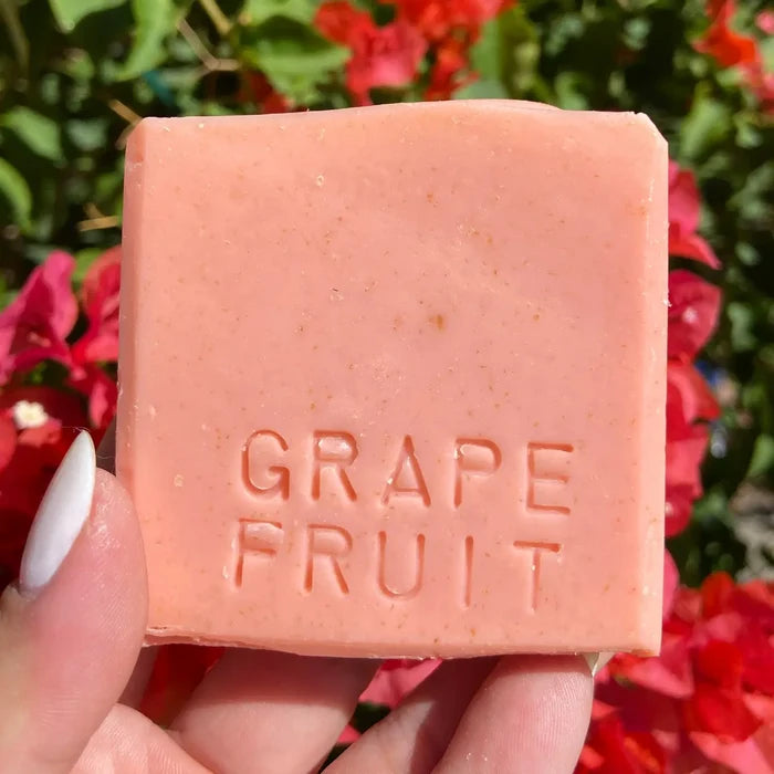 Grapefruit and Mint Handmade 5oz. Soap Bar