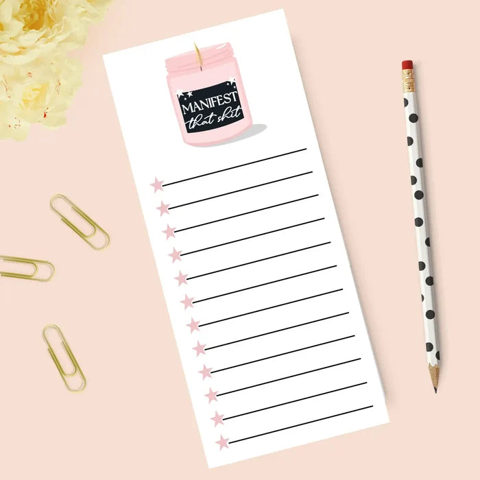 Manifest That Shit Notepad