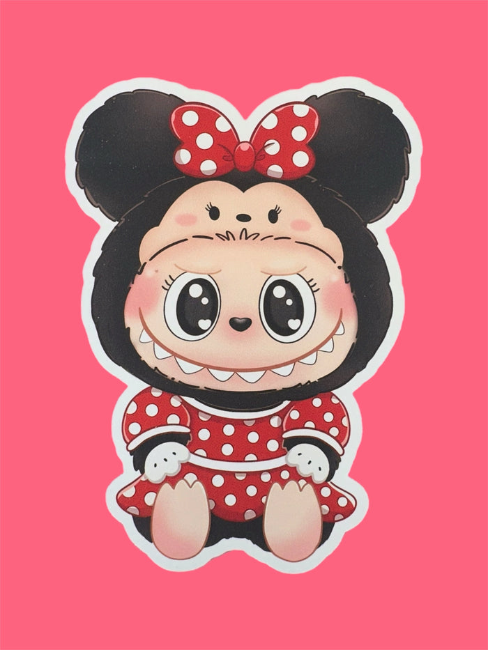 Minnie Monster Sticker