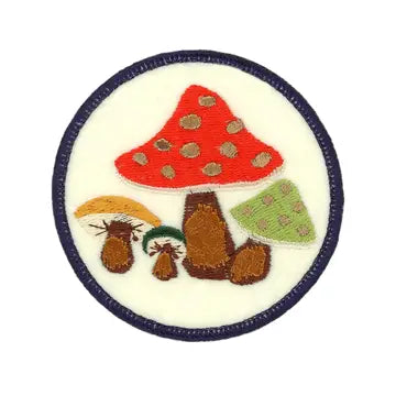Mushrooms Iron-On Patch