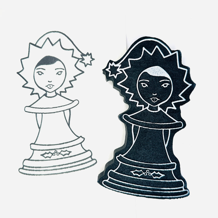 Pato | Belle Noel | Foam Stamp