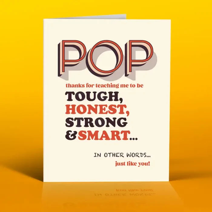 Pop Father's Day Card