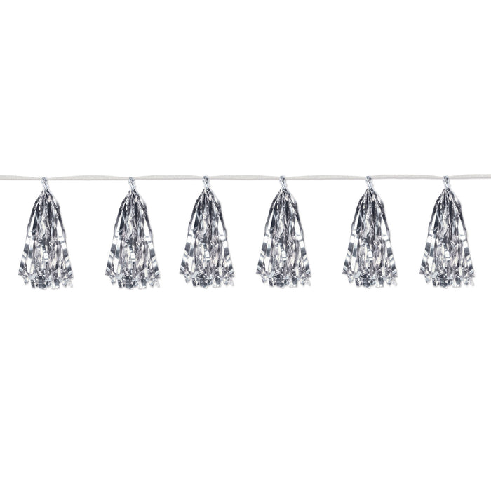Silver Tassel Garland