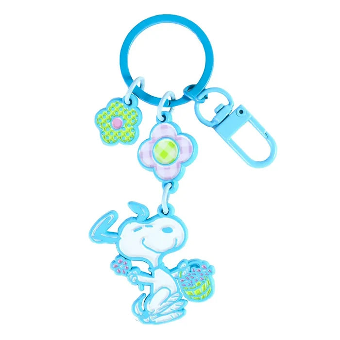 Snoopy Flower Keychain