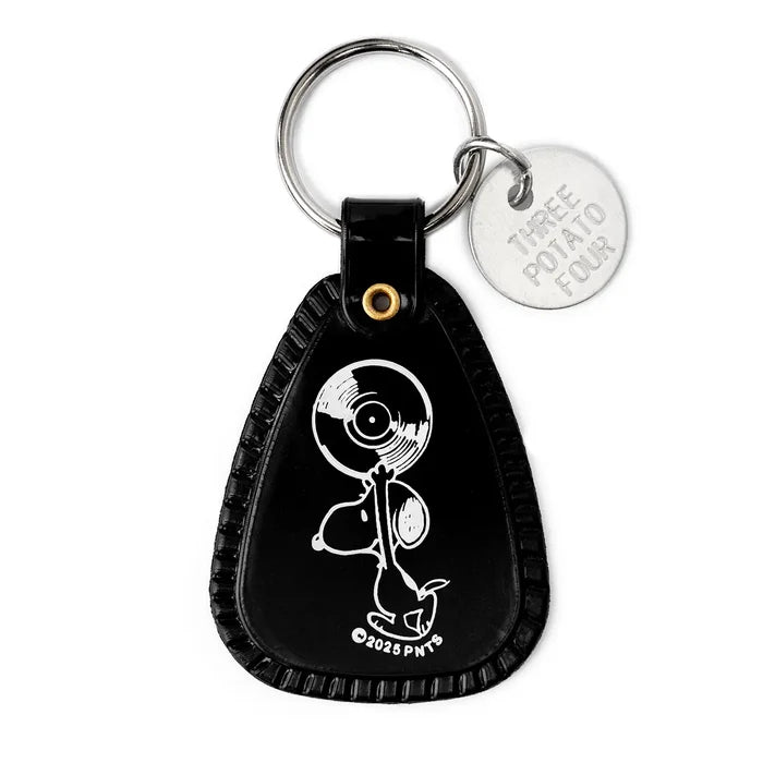 Snoopy Record Saddle Keychain