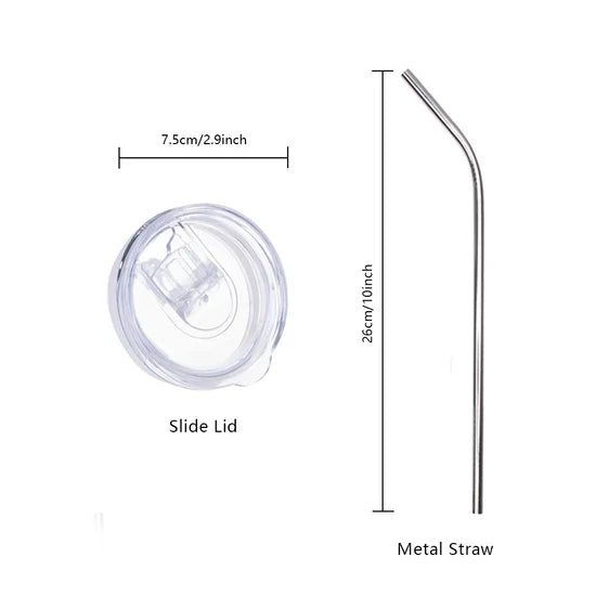 20 oz Skinny Tumbler Blank – alternate view 2