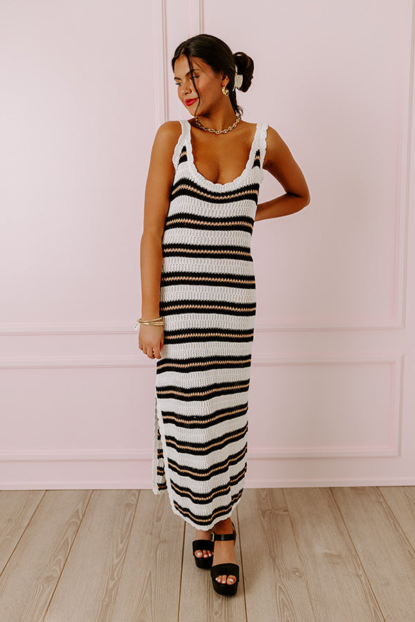 Sunkissed Shores Knit Midi