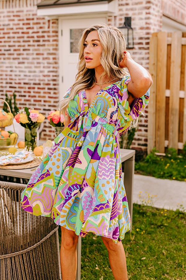 Coconut Cove Babydoll Mini Dress