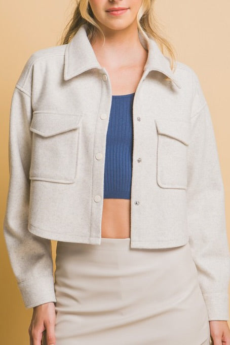 Claire Oatmeal jacket