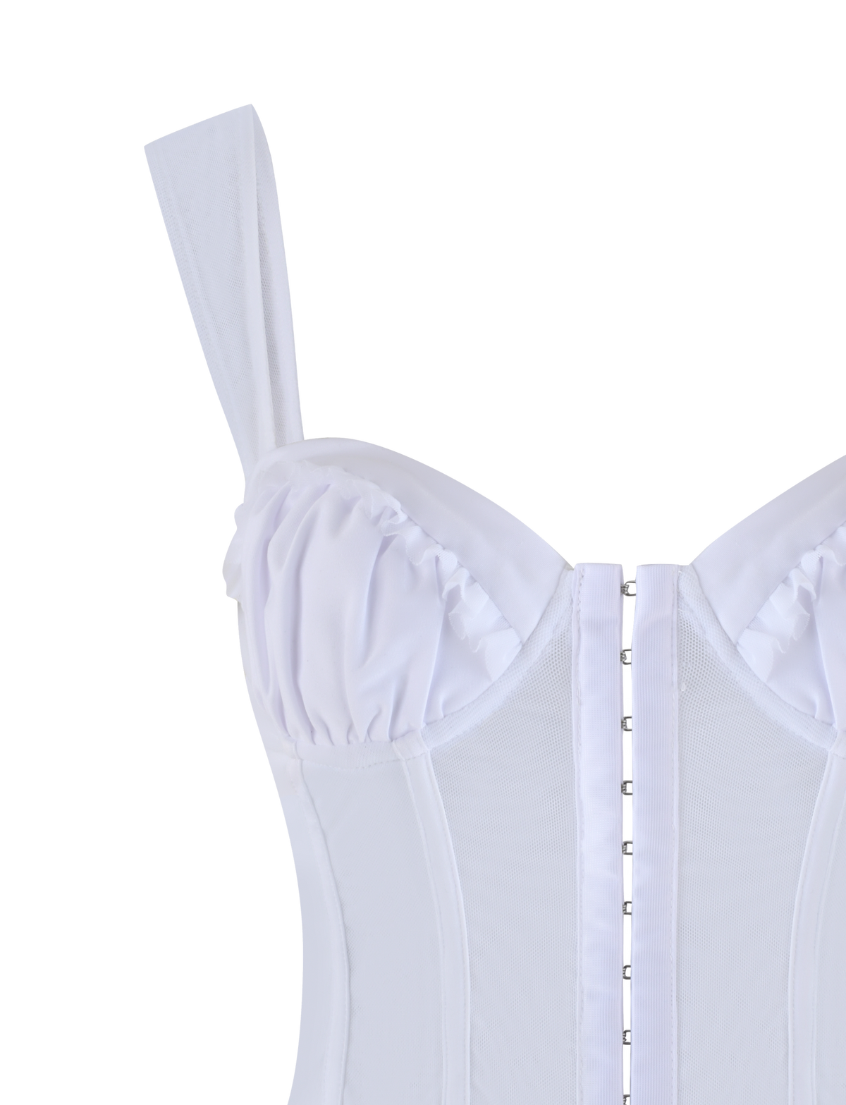 GINNY TOP - WHITE : OPTIC WHITE