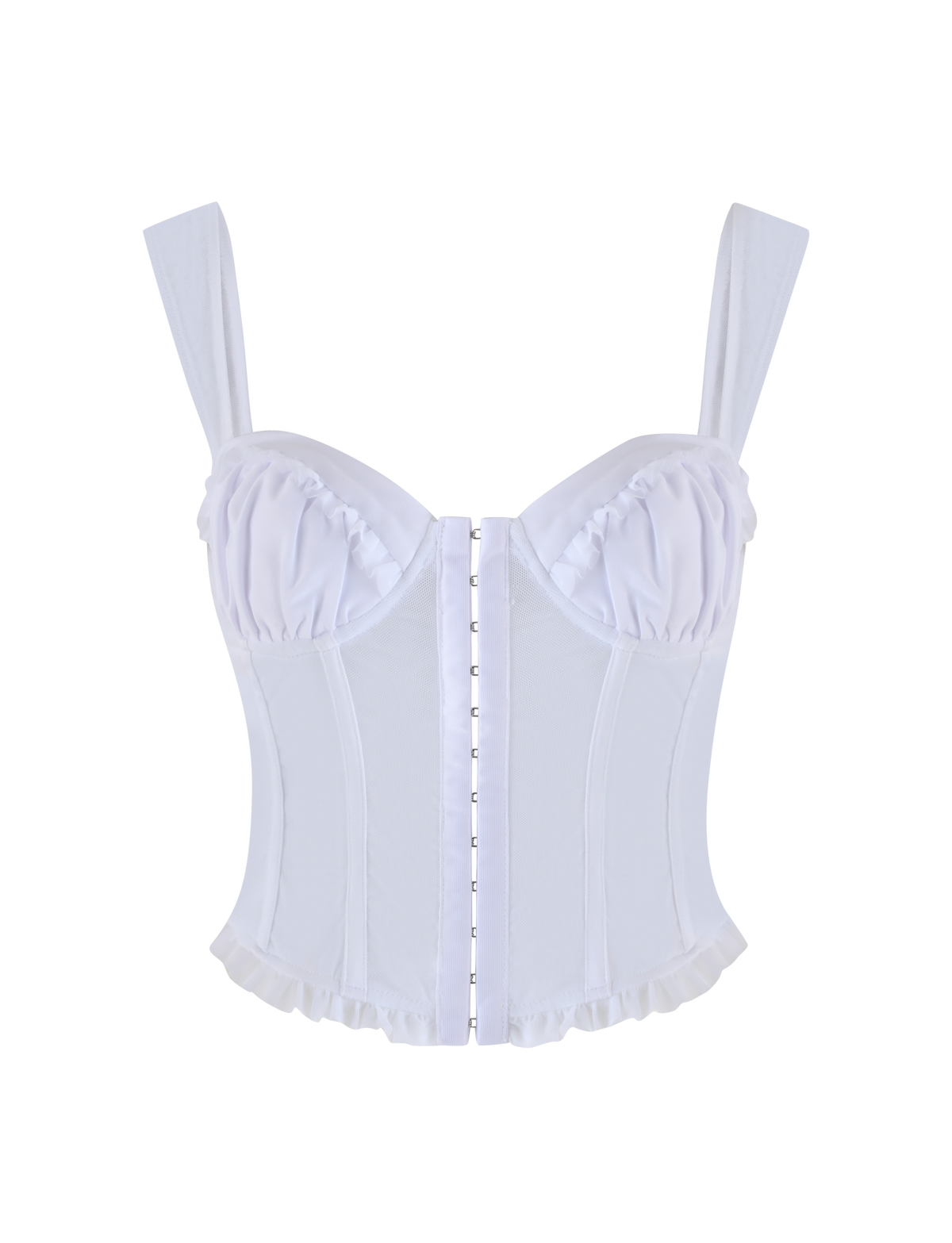 GINNY TOP - WHITE : OPTIC WHITE