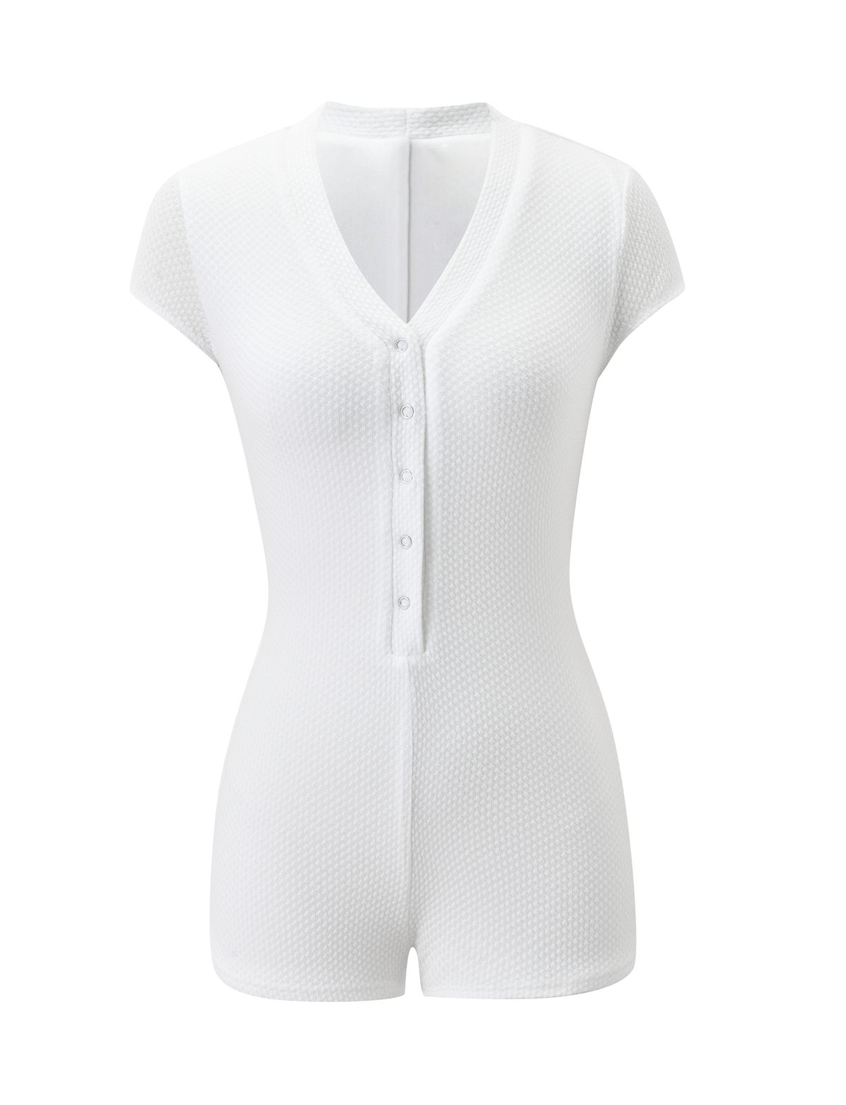 HILSIE PLAYSUIT - WHITE