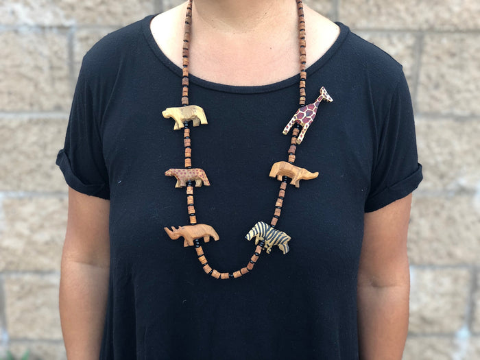Animal Necklace Long