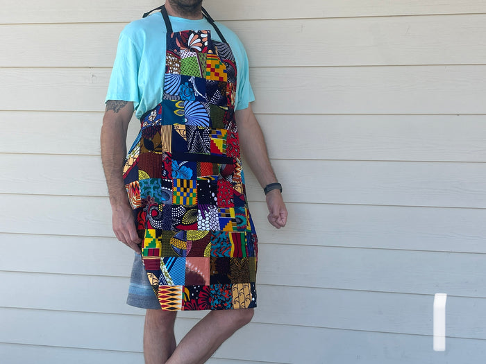 Apron - Kitenge Patch