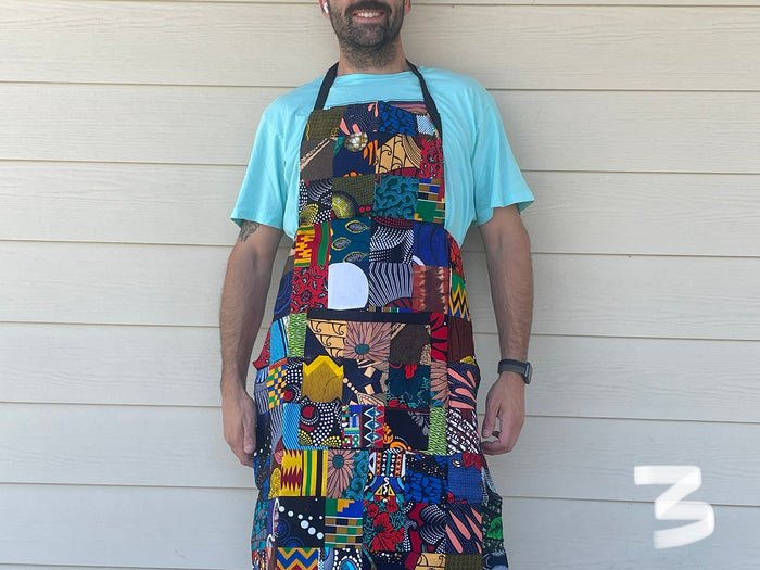 Apron - Kitenge Patch