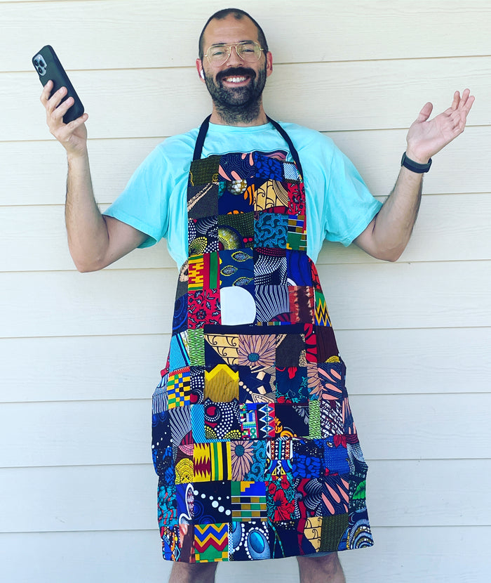 Apron - Kitenge Patch