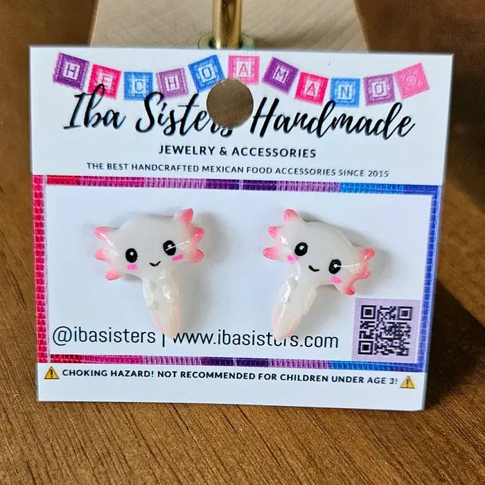 Axolotl Stud Earrings