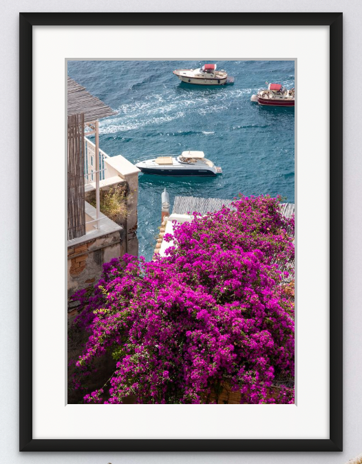 Boat to Positano
