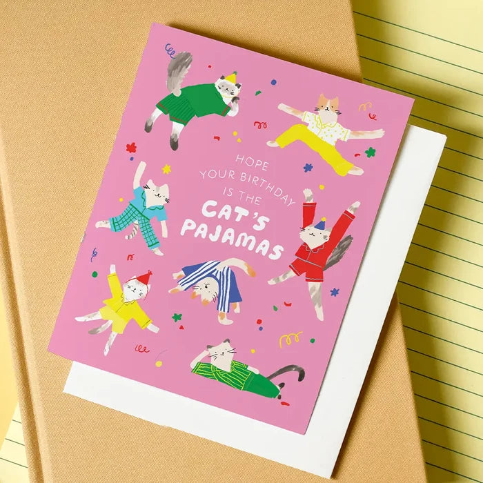 Cat’S Pajamas Birthday Card