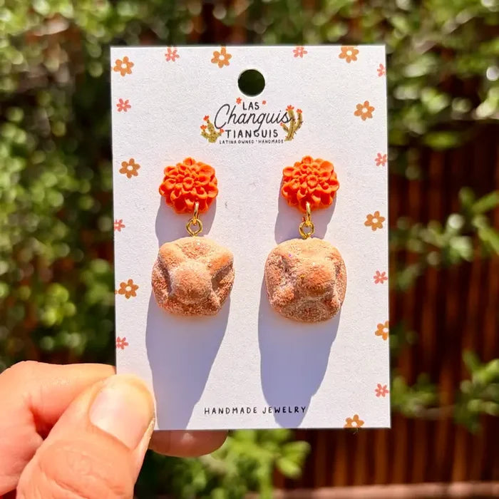 Cempasuchil & Pan De Muerto Earrings