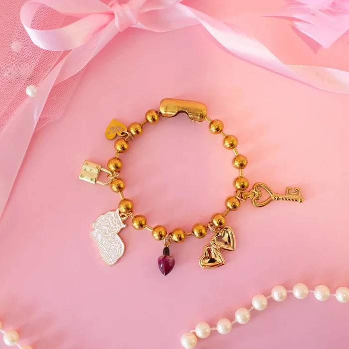 Charm Bracelet- Coquette