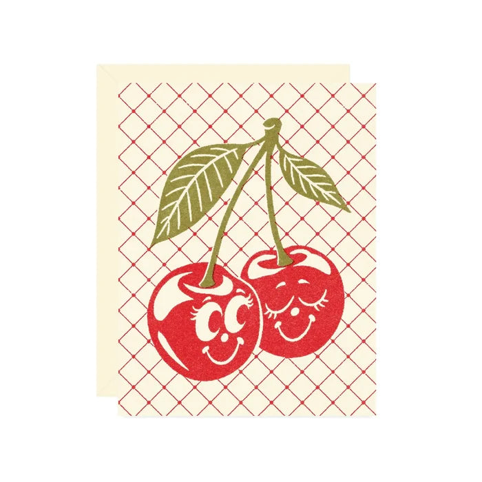 Cherry Couple Card