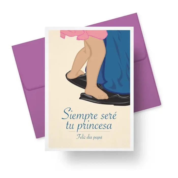 Dad's Little Princess Card