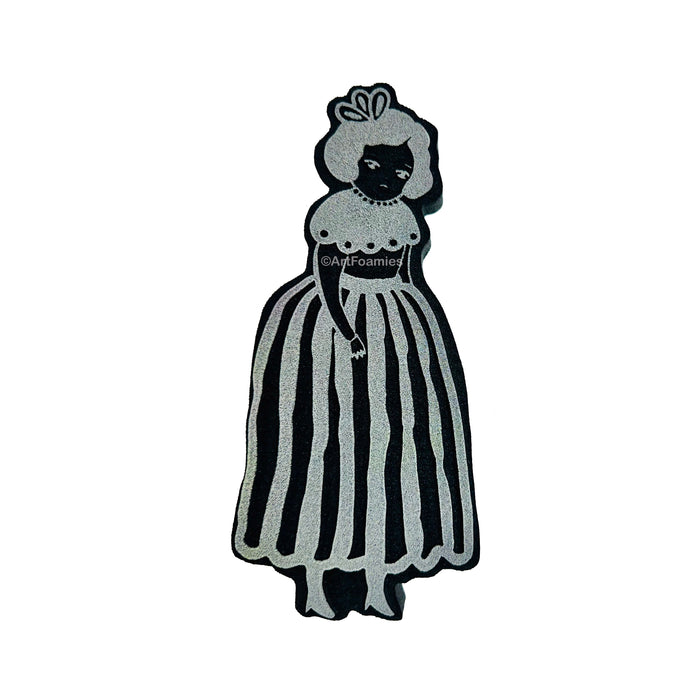 Danita Art | Striped Skirt | Foam Stamp