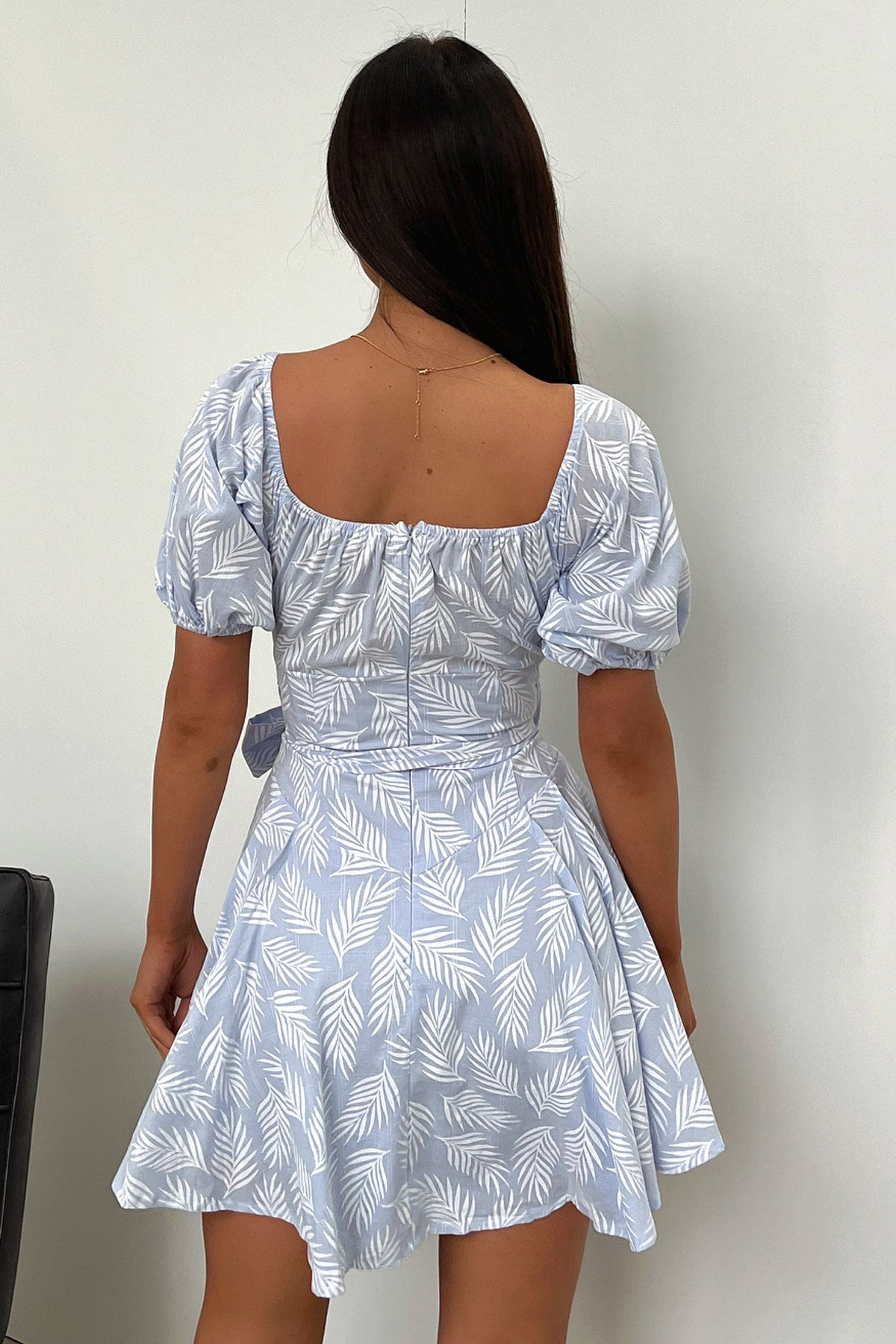Eddie Dress - Blue Floral