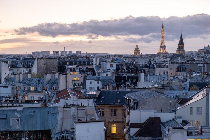 Eiffel Tower at Dusk