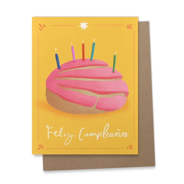 Feliz Cumpleanos Concha Greeting Card