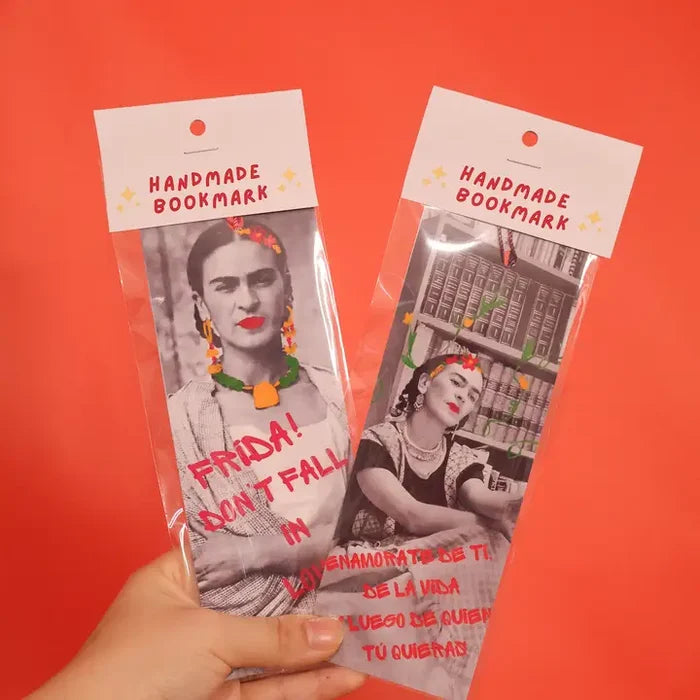 Frida Kahlo Style Pop Culture Bookmarks