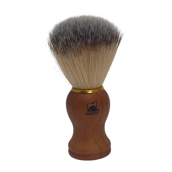 GENTS Cedar & Pine Wood Shaving Bowl & Shave Brush Set – alternate view 3
