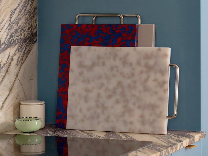 Gray/White Cutting Board
