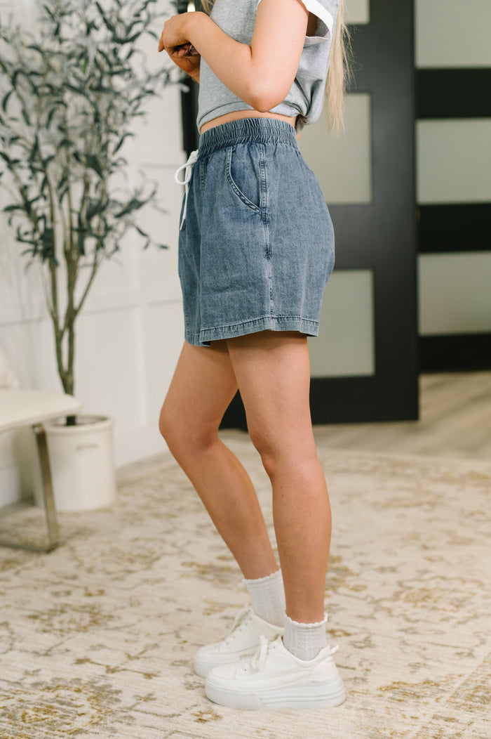 I'd Like to See You Try High Waisted Skort – thick, durable woven fabric, high-waisted – alternate view 7