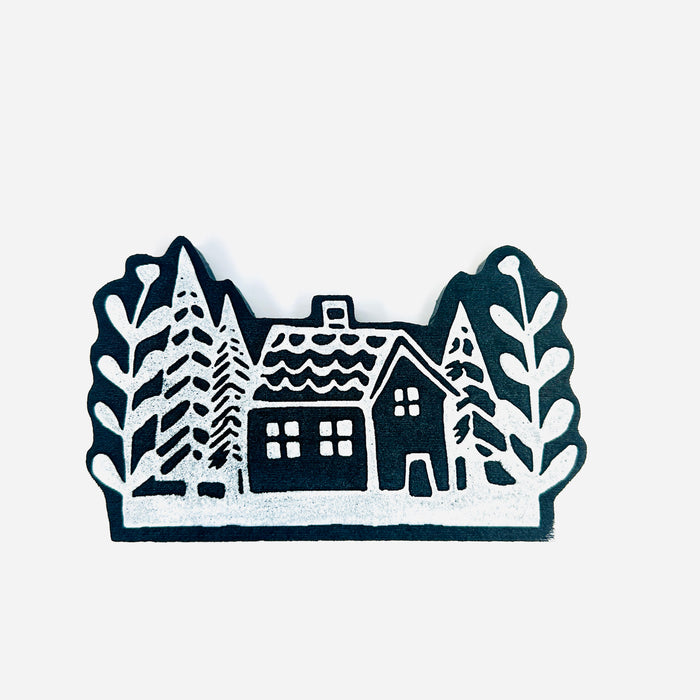 Jone Hallmark | Winter Home | Foam Stamp