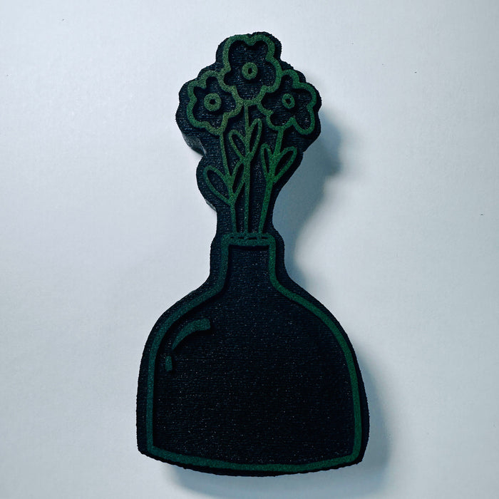 Kae Pea | Bud Vase with Blooms | Art Foam Stamp