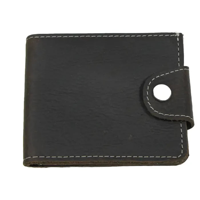 Leather Snap Wallet