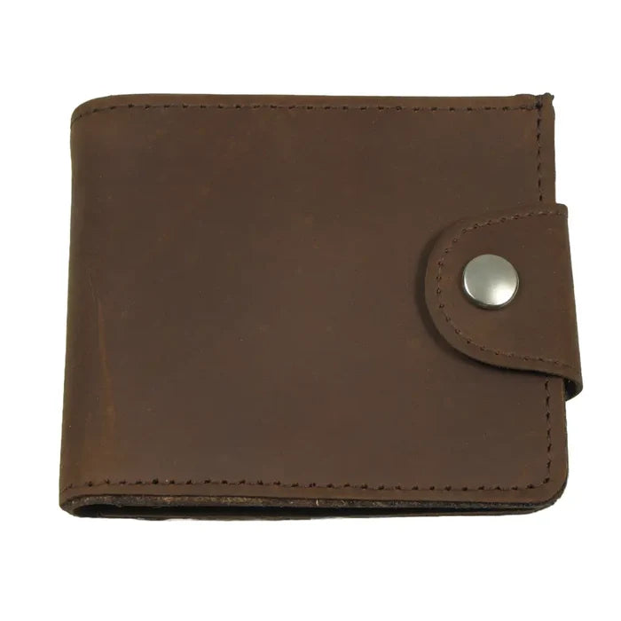 Leather Snap Wallet