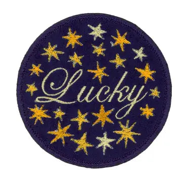 Lucky Star Iron-On Patch