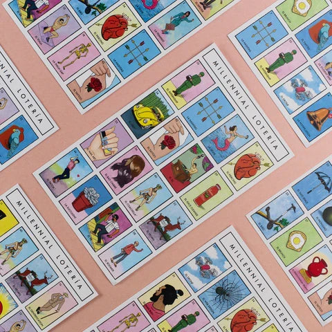Millennial Loteria: Fiesta Edition