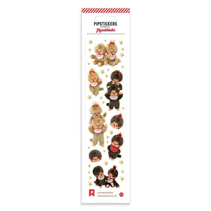 Monchhichi Cuddles Sticker Sheet