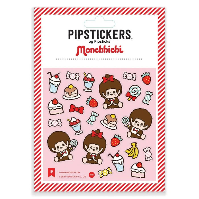 Monchhichi & Sweets Sticker Sheet