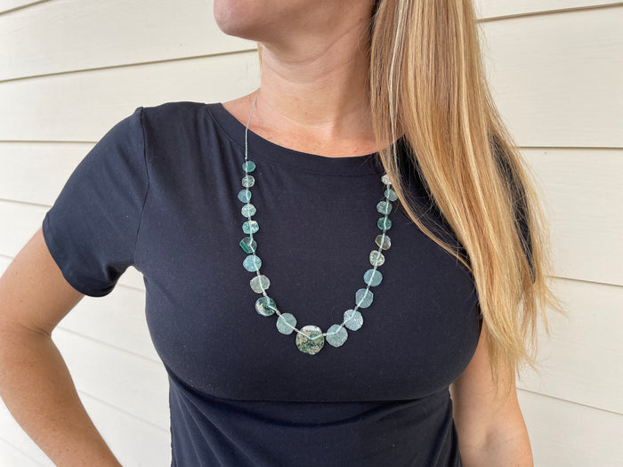Necklace Long - Sea Glass