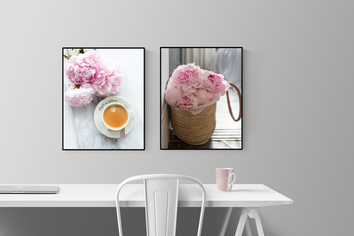 Paris Peony Print Set - Every Day Paris