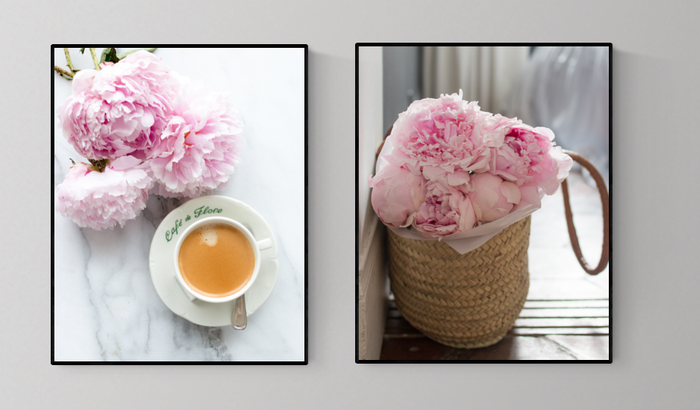 Paris Peony Print Set - Every Day Paris