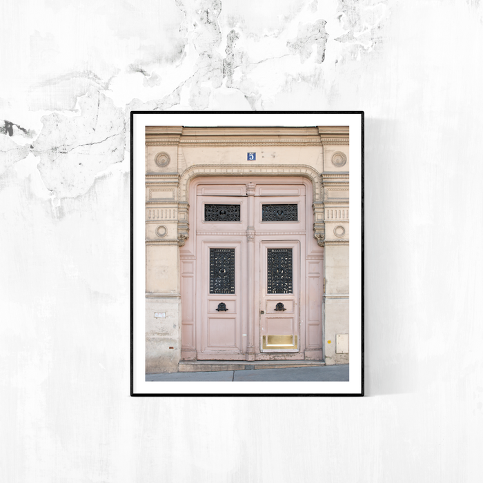 Pink Door in Paris - Every Day Paris
