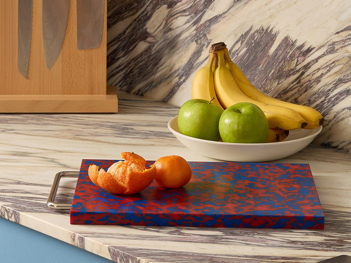 Red/Blue Cutting Board