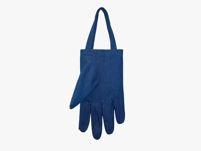 Right Hand Tote in Blue Denim